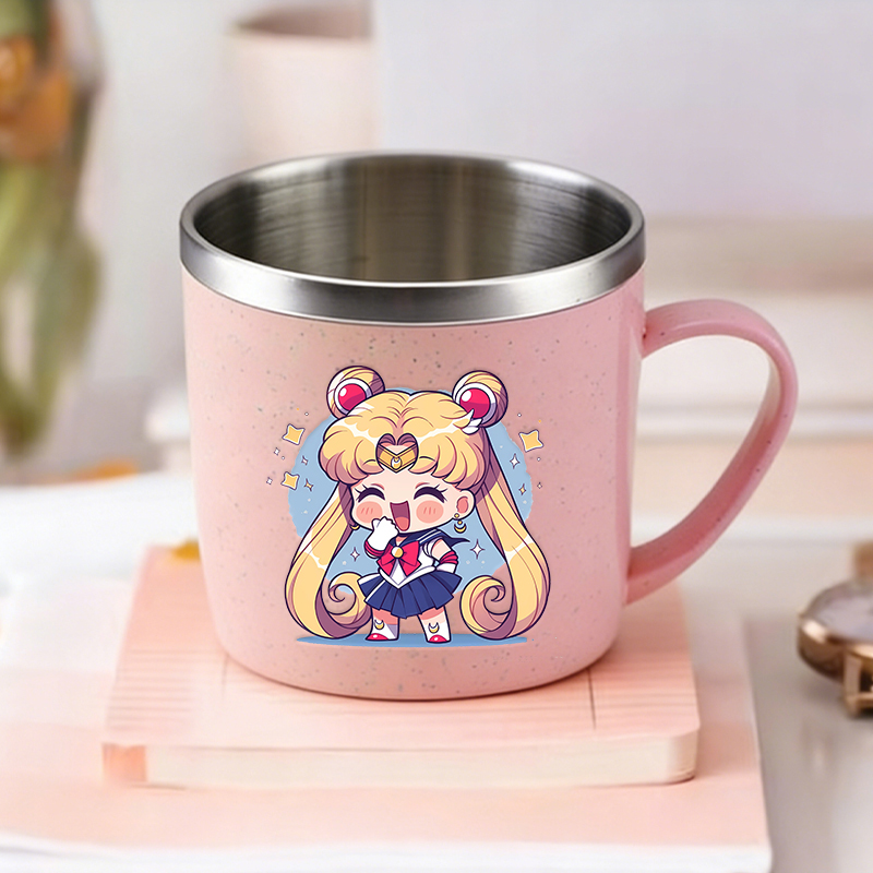 Cartoon Sailors Moon Kids Milk - Coffee Y Tea 评论和价格