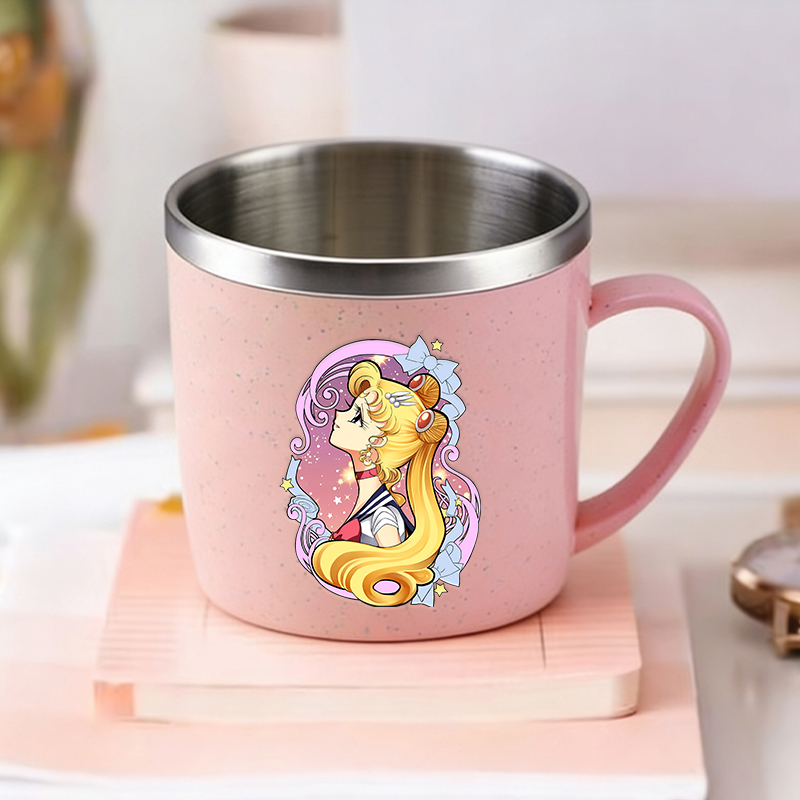Cartoon Sailors Moon Kids Milk - Coffee Y Tea 评论和价格