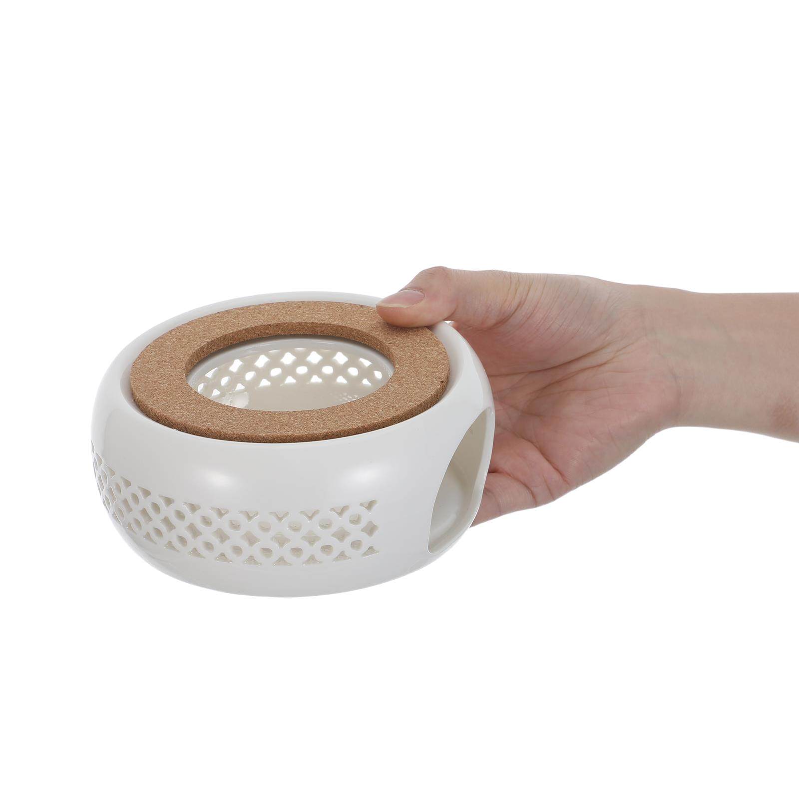 1Set Ceramic Teapot Warmer Ele - Coffee Tea Hot 评论和价格