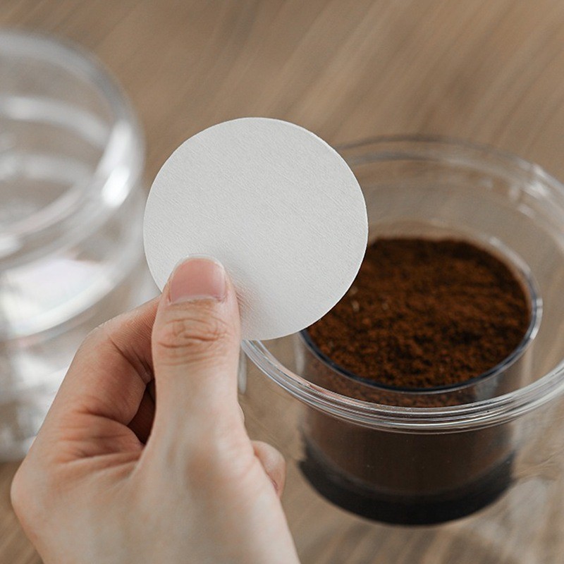 100Pcs Round Coffee Filter Pap - Coffee Dripper V60 评论和价格
