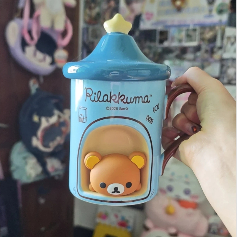 Kawaii 3D Rilakkuma Ceramic Mu - Coffee Y Tea 评论和价格