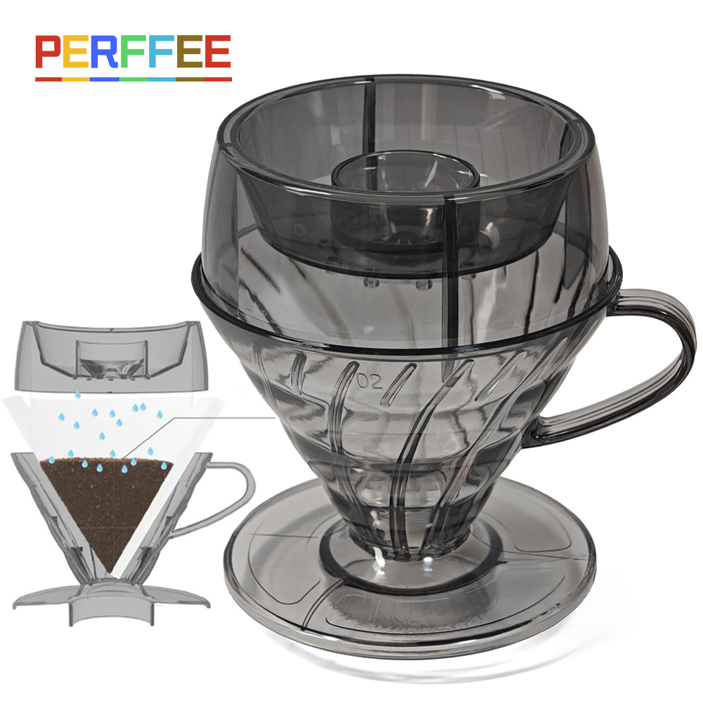 Coffee Filter Drip Shower V02  - Coffee Dripper V60 评论和价格