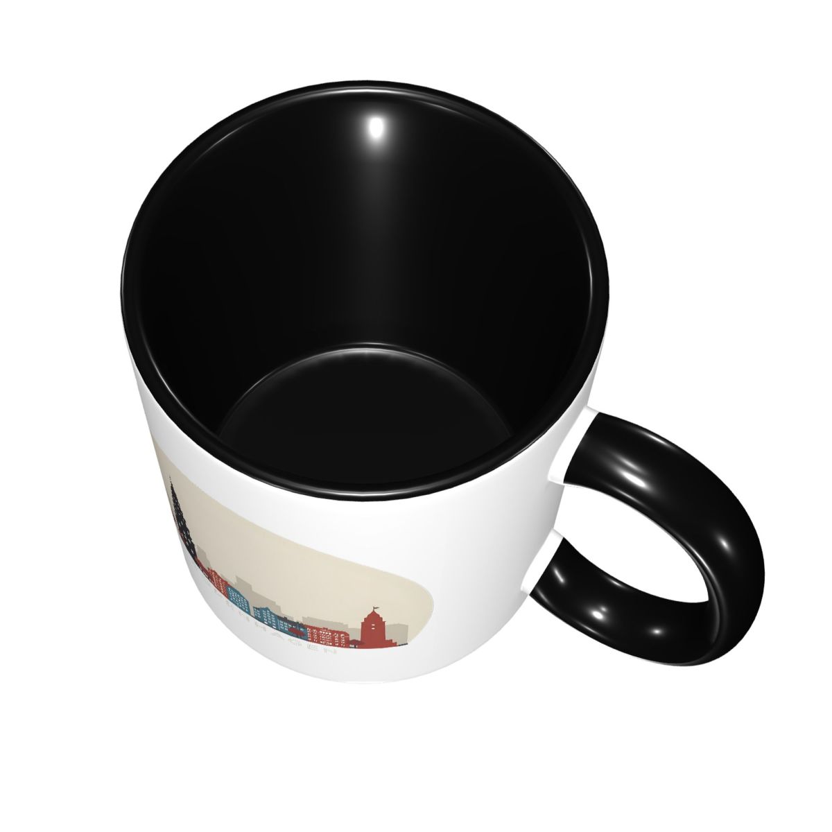 Copenhagen Travel Icon Mug Fun - Coffee Tea Icon 评论和价格