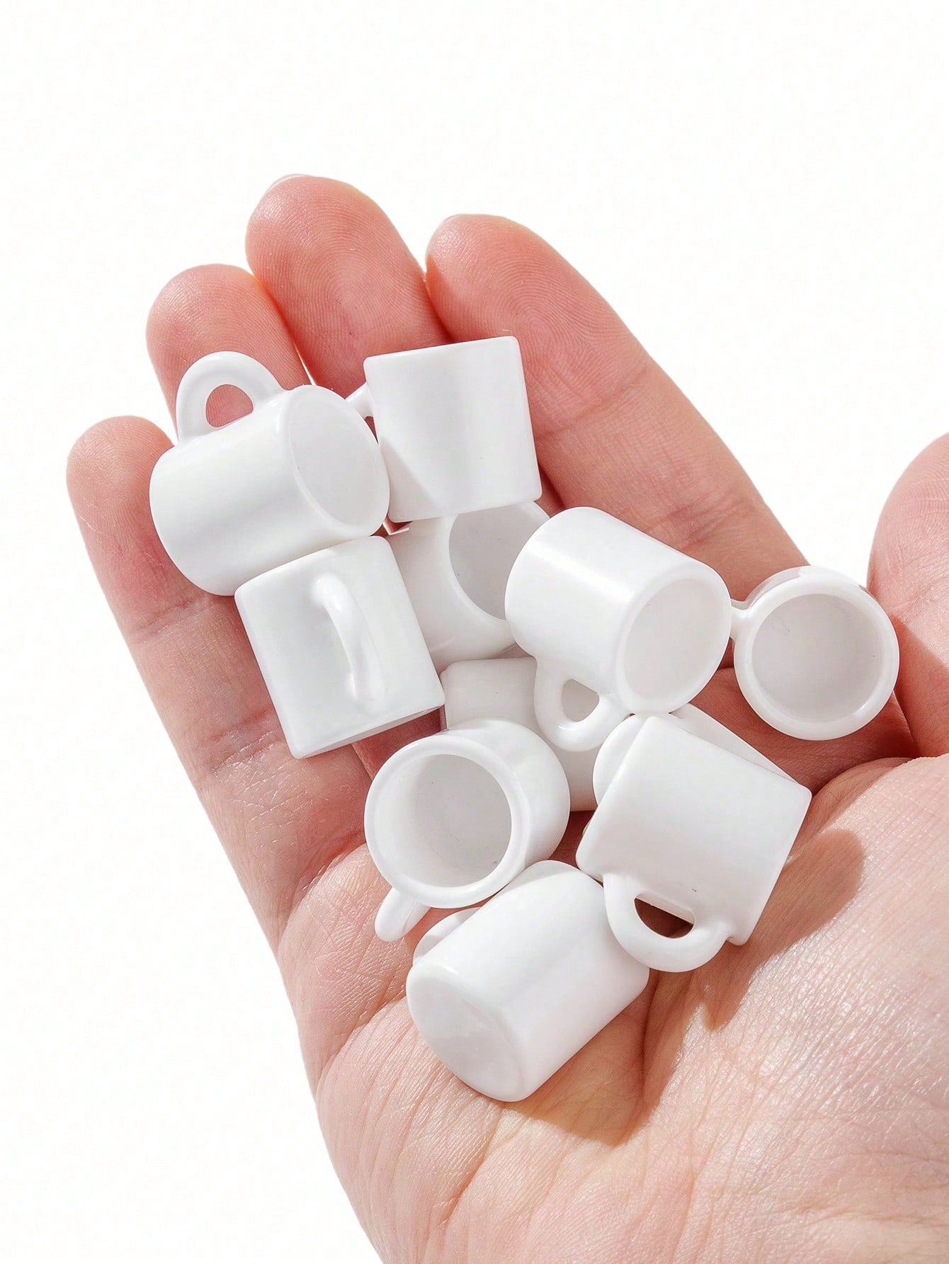 10pcs Dollhouse Miniature Whit - Coffee Y Tea 评论和价格