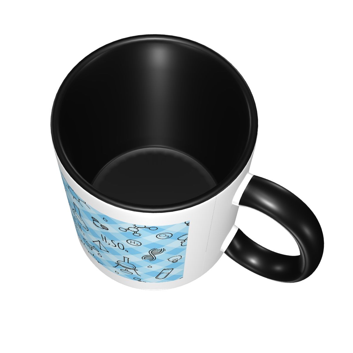 Science Icons Plaid Pattern A  - Coffee Tea Icon 评论和价格