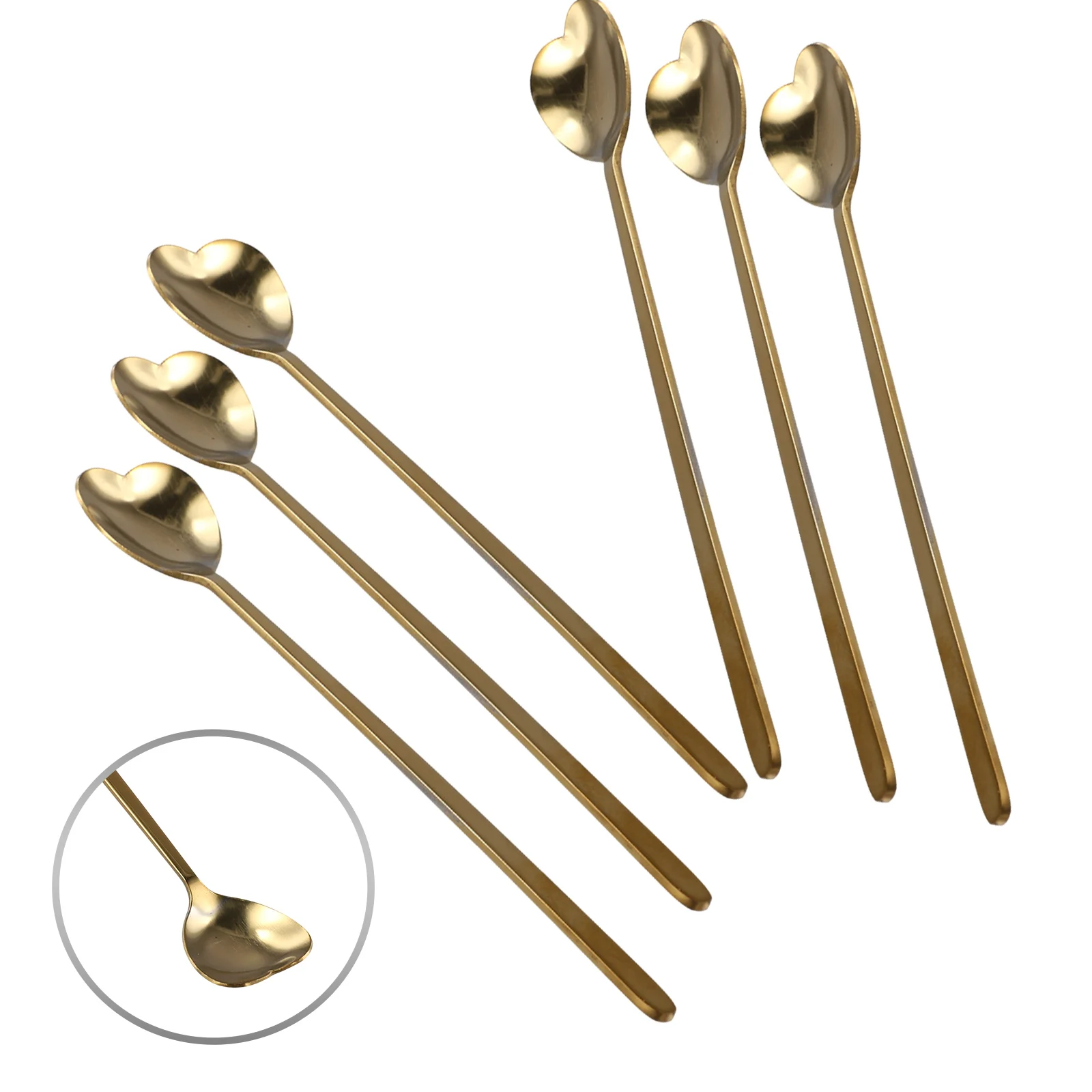 Comfortable Grip Tea Spoon Set - Coffee Or Tea Please 评论和价格