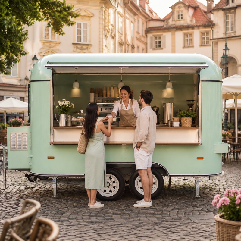 Food Cart Commercial Vending C - Coffee Tea Hot 评论和价格